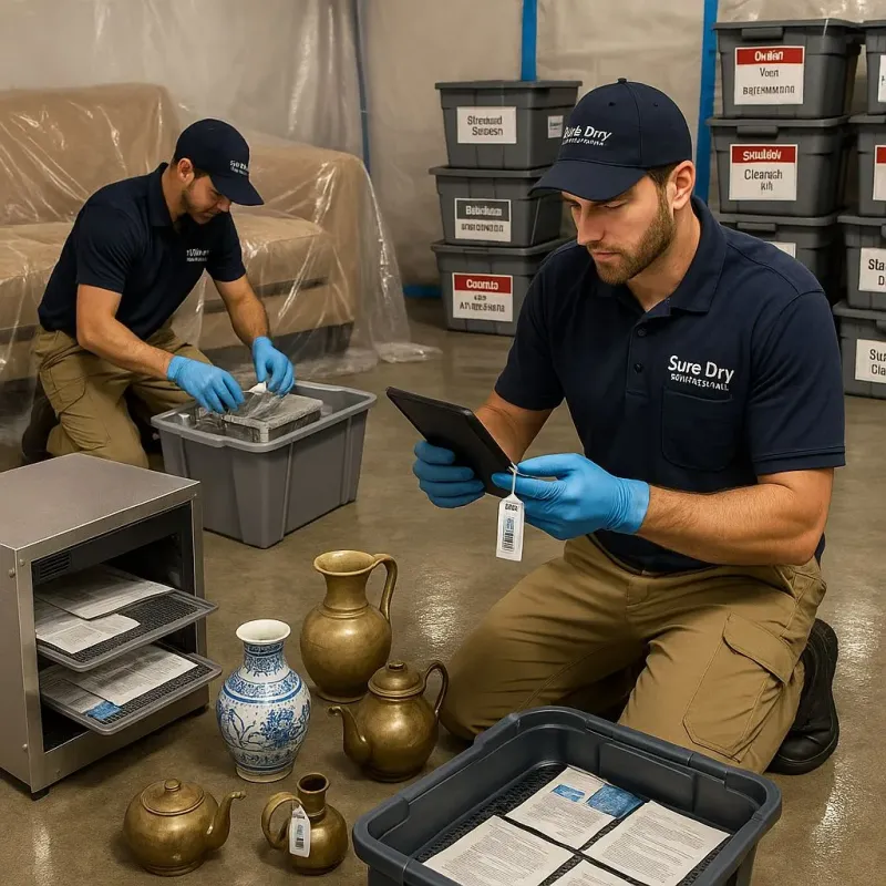 Content Protection and Restoration process in Sumner, IL